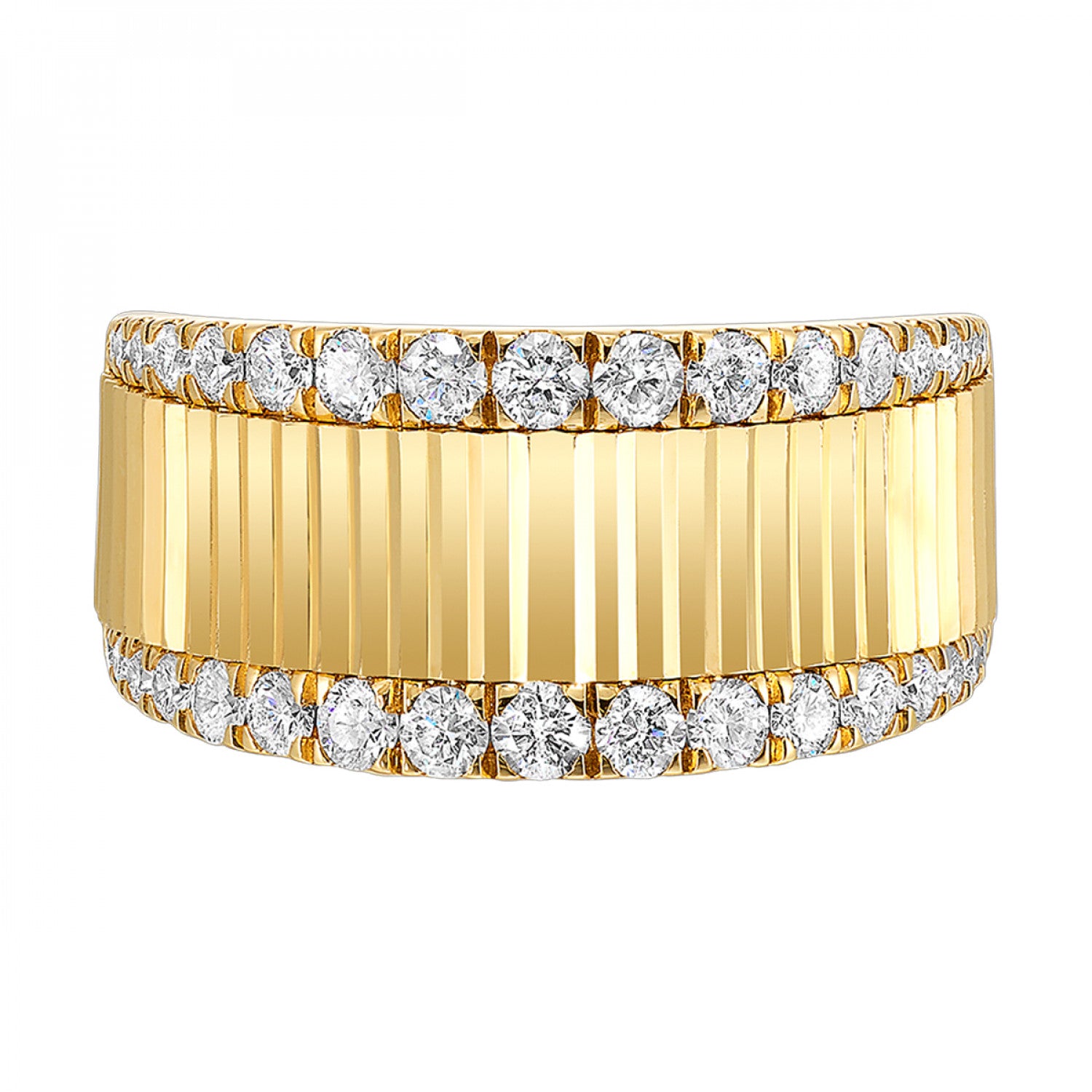 14K Yellow Gold .62CTW Diamond Ring